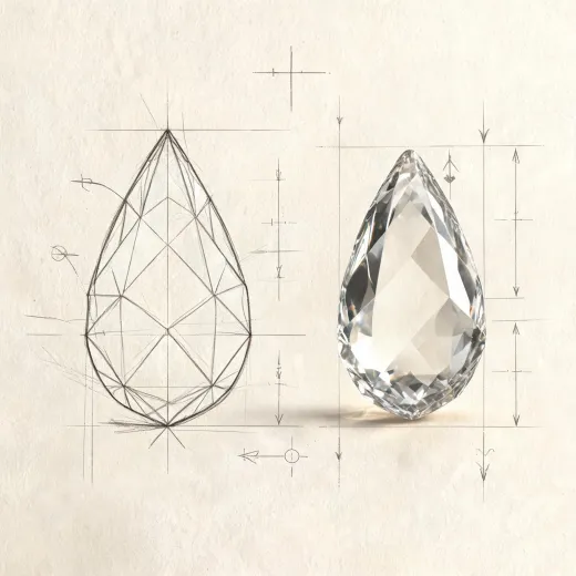 Crystal design sketch