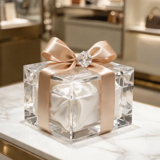 Gift-ready crystal box